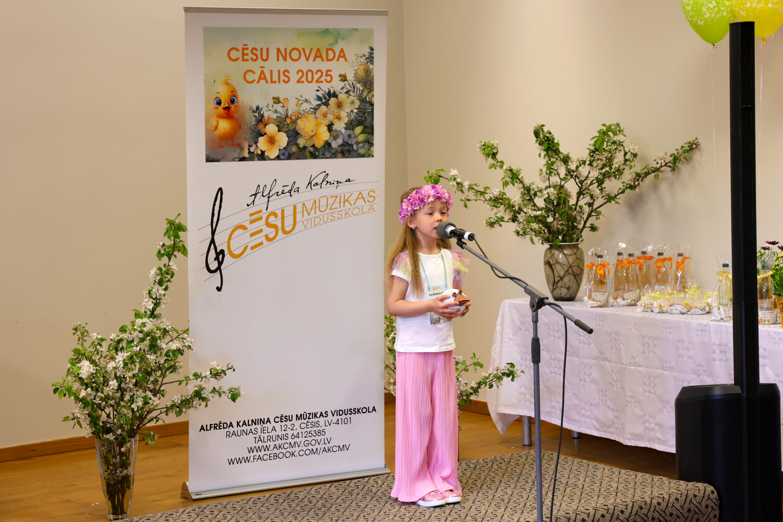 Mazo vokālistu konkurss “Cēsu novada Cālis 2025”