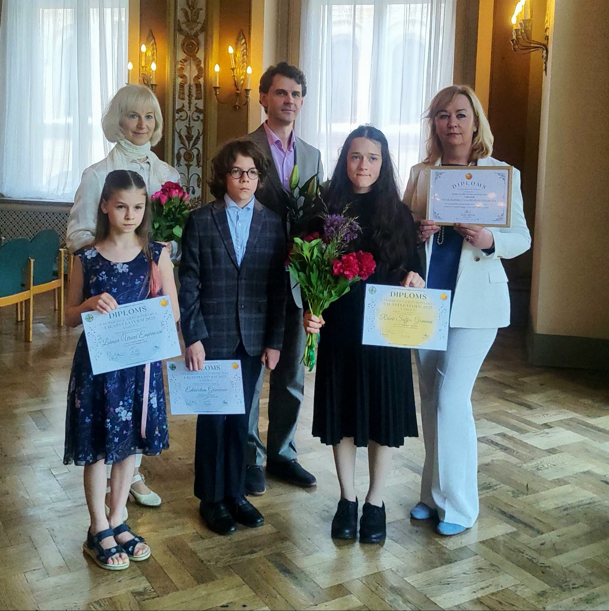 AKCMV audzēkņi un pedagogi konkursa "Talants Latvijai" finālā