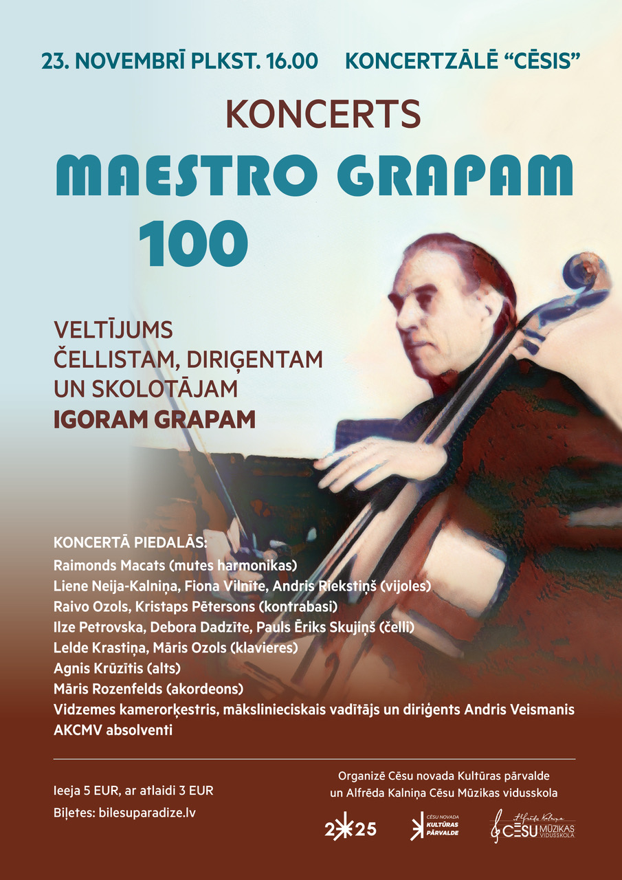 Koncerts "Maestro Grapam-100"