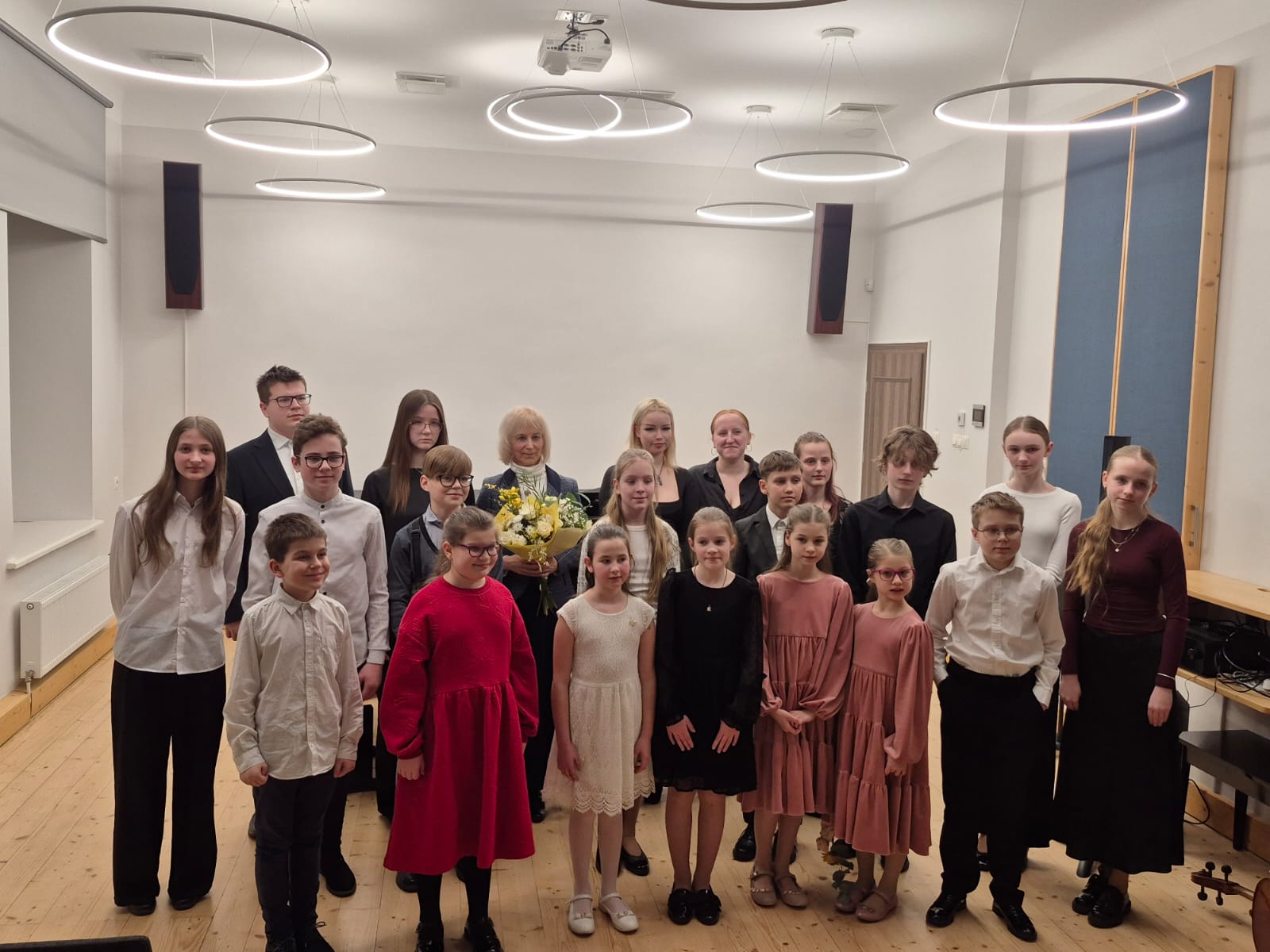 Inas Iljučonokas audzēkņu koncerts “Prieks mūzikā”