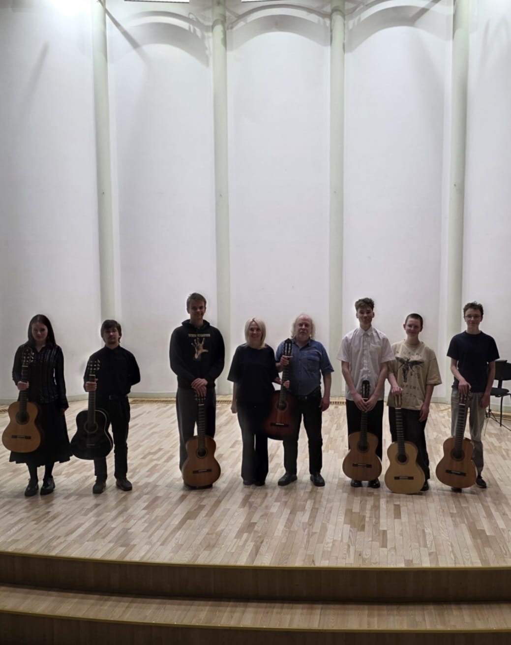 AKCMV ģitāras klases audzēkņi viesojas Siguldas Mākslu skolā “Baltais flīģelis”