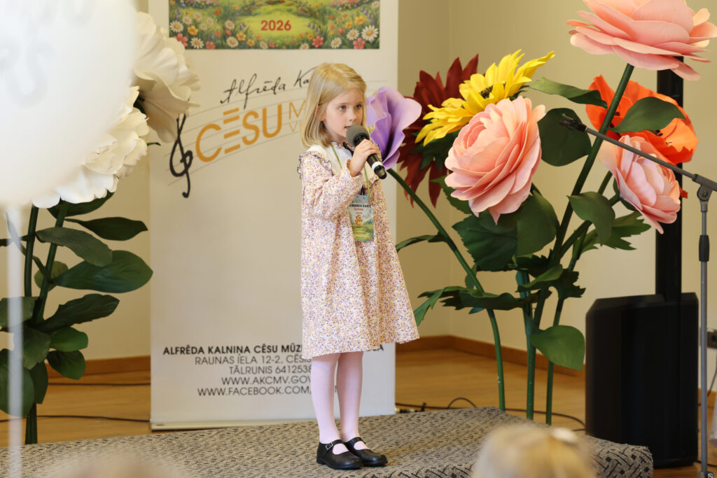 Mazo vokālistu konkurss “Cēsu novada Cālis 2026”