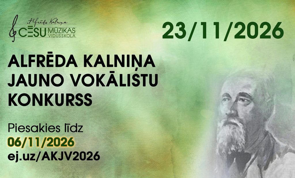 Alfrēda Kalniņa Jauno vokālistu konkursam