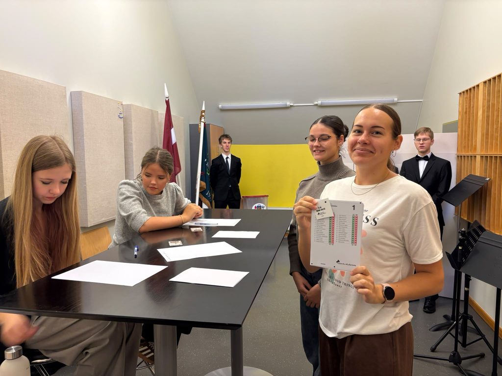 AKCMV audzēkņi piedalās Signālvēlēšanās